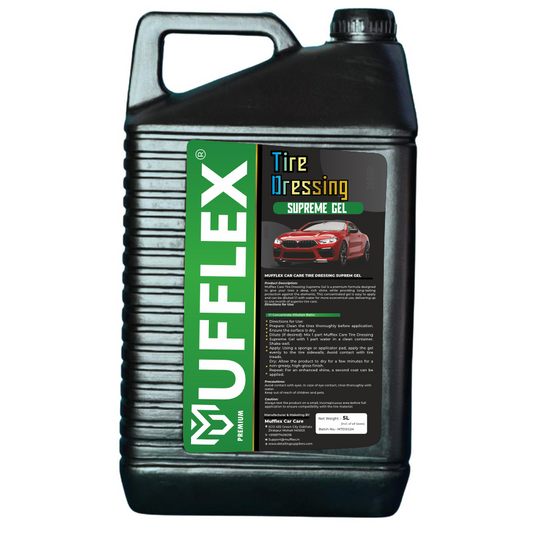 Tire Dressing Supreme Gel Concentrate:1:1 -Customize Your Shine, Protect Your Tires