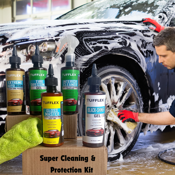 Mufflex Car Care Super Cleaning and Protection Kit**