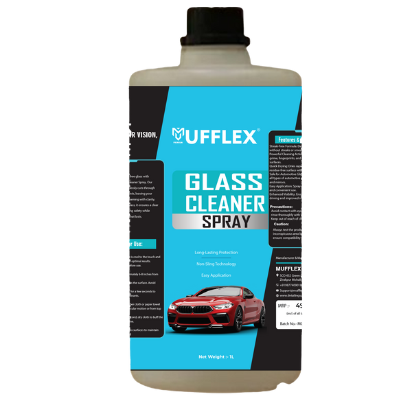 Glass Cleaner Concentrate: Crystal Clear Vision, Every Time