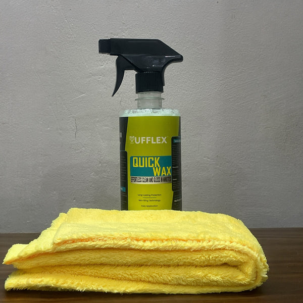 Quick Wax: Your Shortcut to a Brilliant Shine! FREE TOWEL