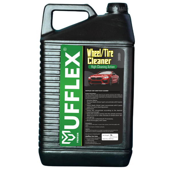 Tire and Wheel Cleaner Concentrate 1:9-Clean, Protect, and Enhance