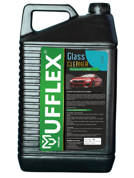 Glass Cleaner Concentrate: Crystal Clear Vision, Every Time