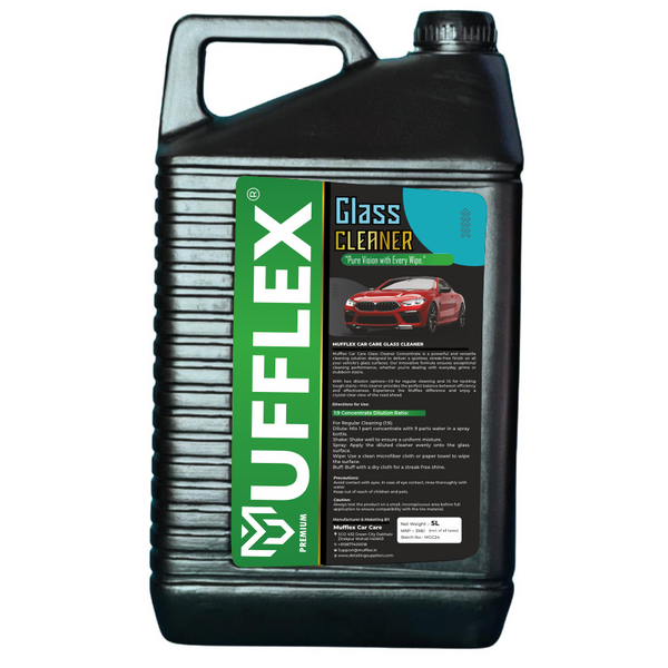 Glass Cleaner Concentrate: Crystal Clear Vision, Every Time