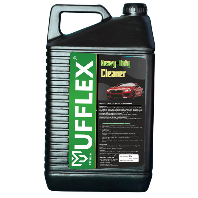 Heavy Duty Cleaner Concentrate: 1:9- Power Through Tough Messes with Ease