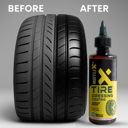 Tire Dressing Gel – Deep Black Shine + Long-Lasting Protection (Non-Greasy Formula)